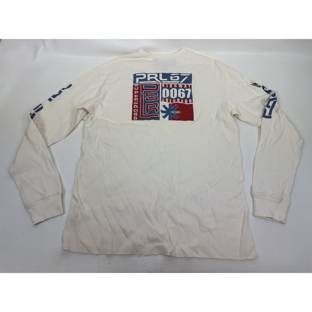 POLO SPORT Supercross Ridgway Colorado PRL 67 Thermal Shirt Men's XL Vintage NWT